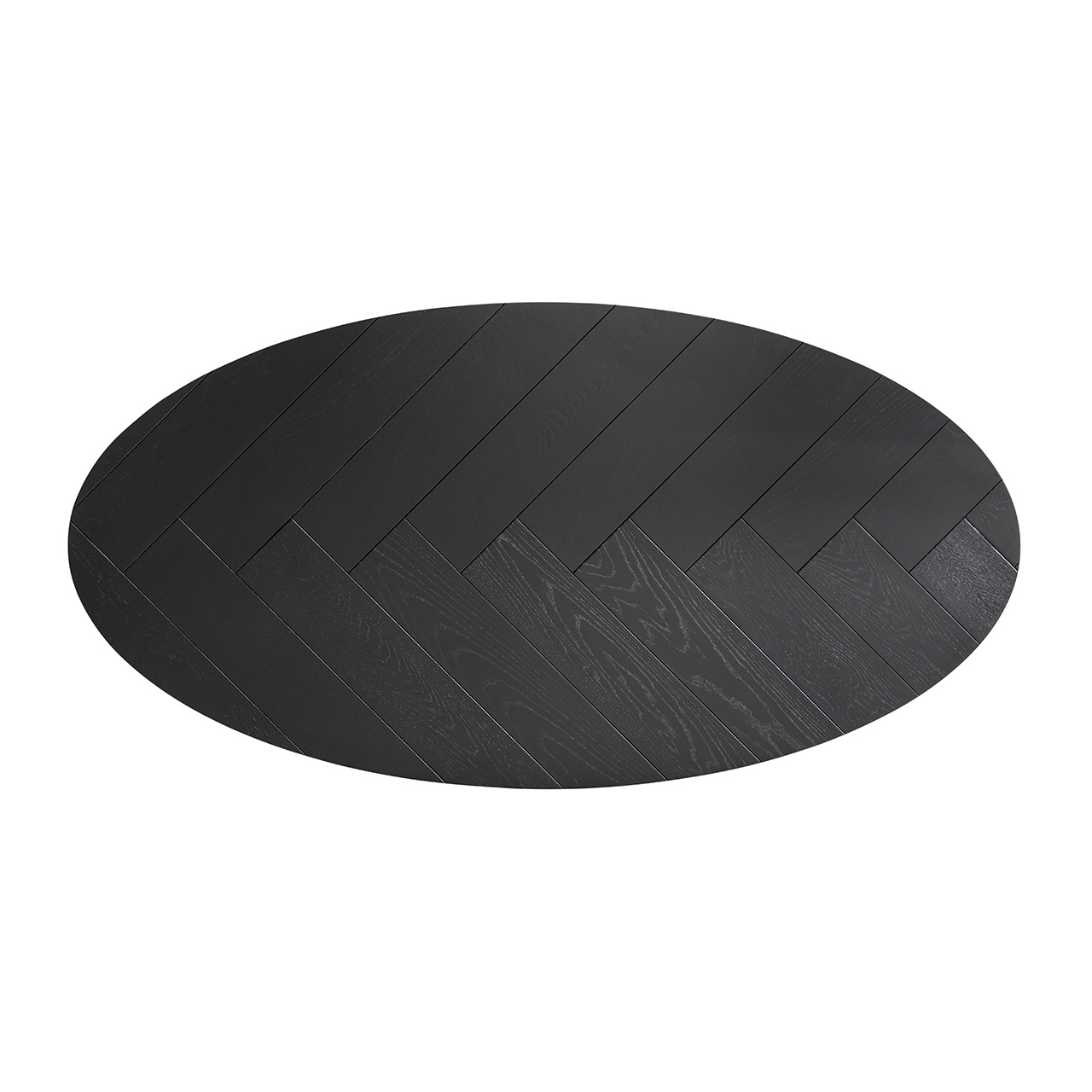 Eettafel TOP Nalo ovaal 235 (Zwart)