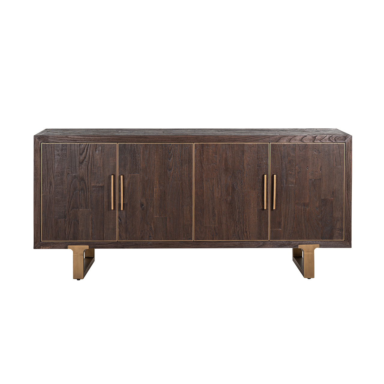 Dressoir Cromford Mill 4-deuren (Brushed Gold)