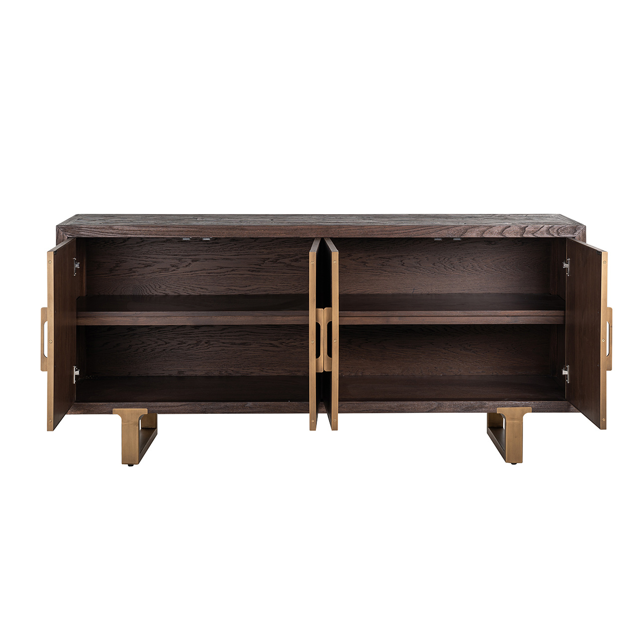 Dressoir Cromford Mill 4-deuren (Brushed Gold)