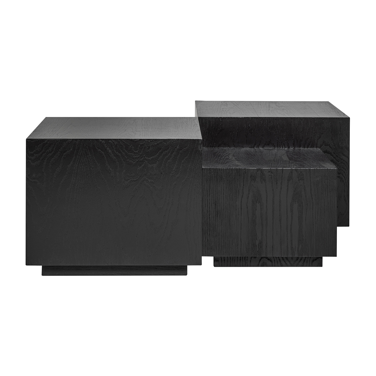 Salontafel Quatro set of 4 (Zwart)