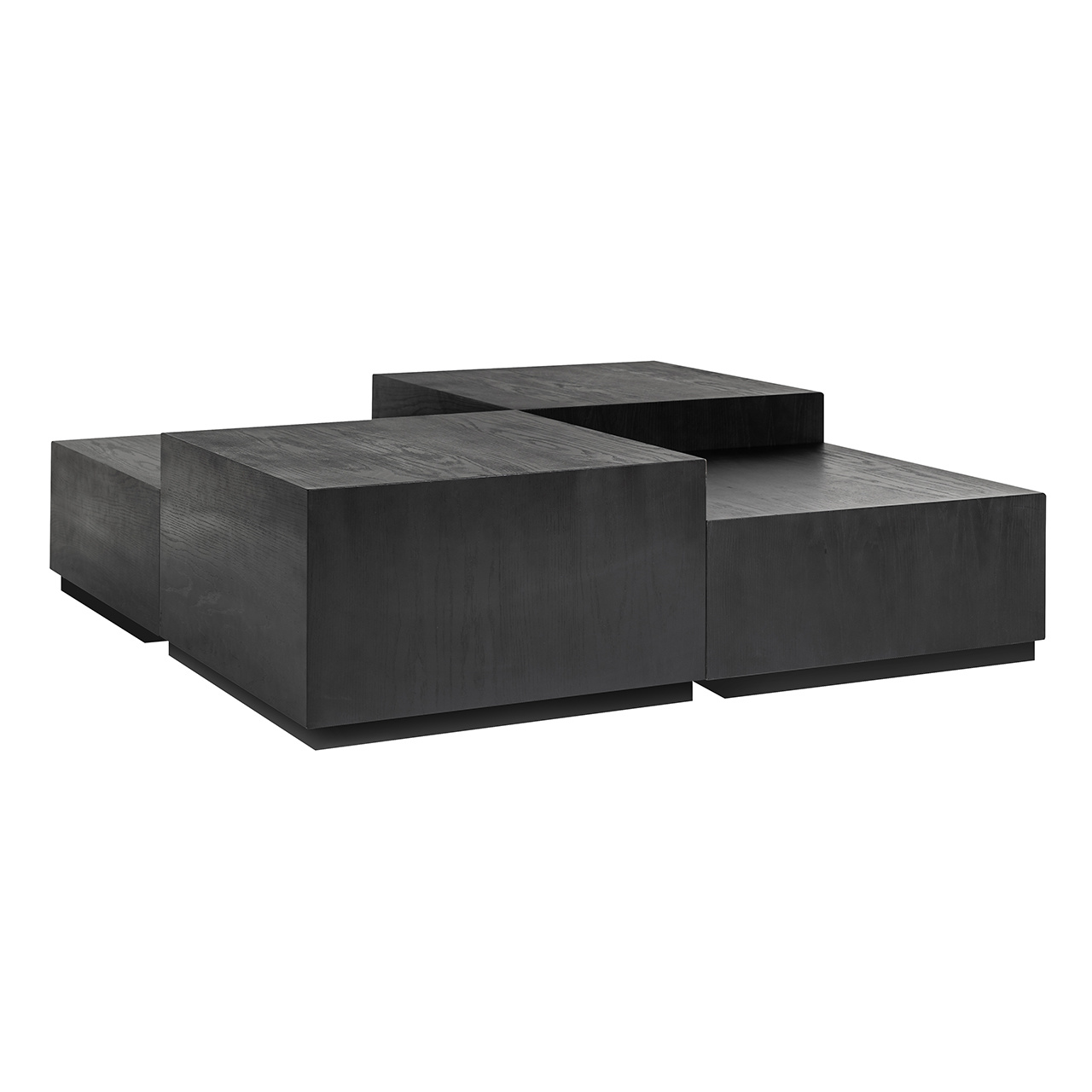 Salontafel Tetrad set of 4 (Zwart)