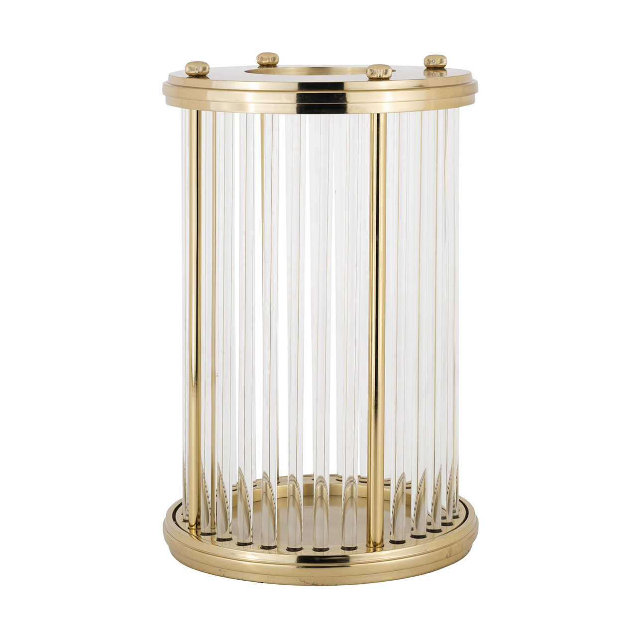 Windlicht Elwyn goud groot (Goud)