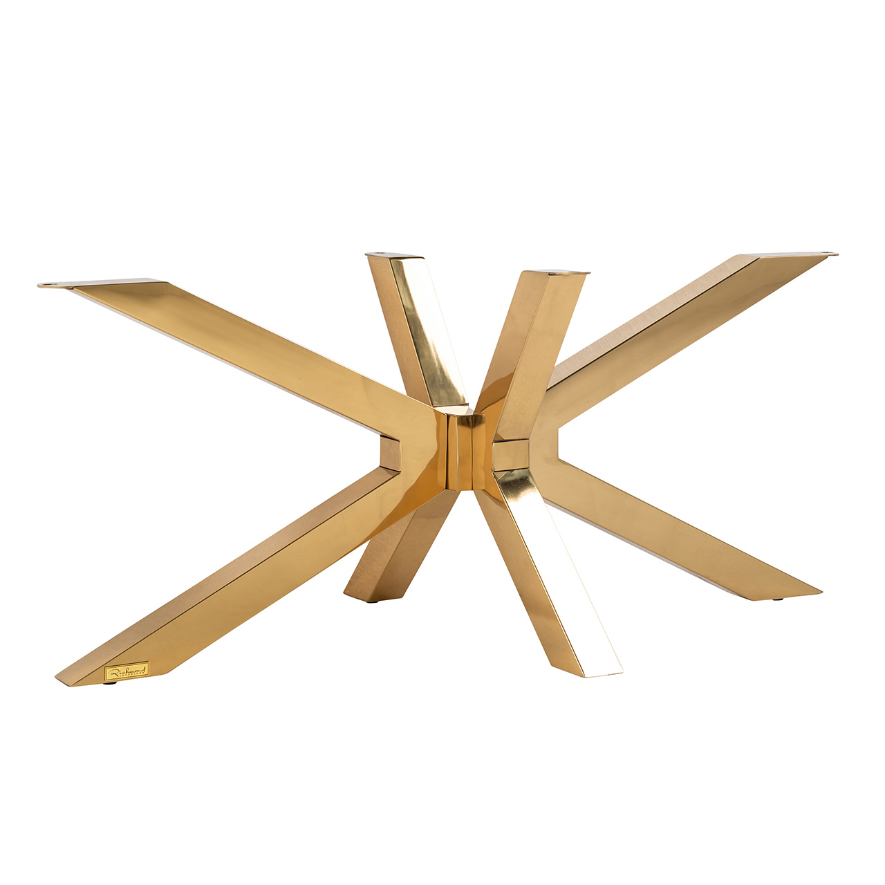 Alleen salontafel X-poot goud (Gold)