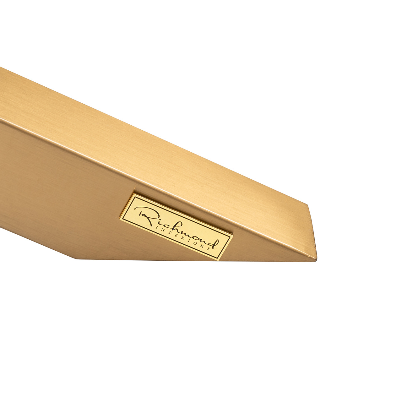Alleen salontafel X-poot Brushed goud (Brushed Gold)