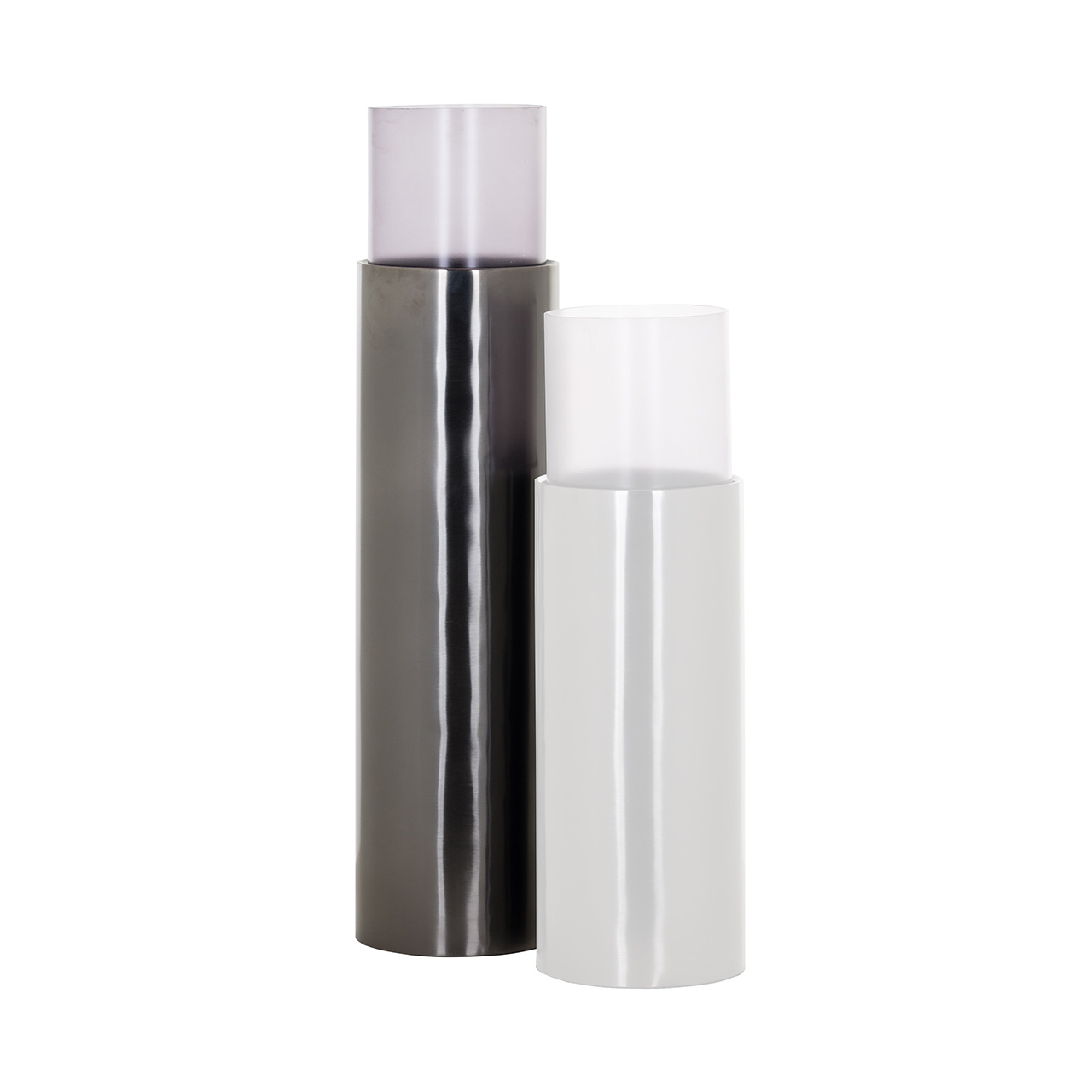 Windlicht Kiera zwart groot (Black)