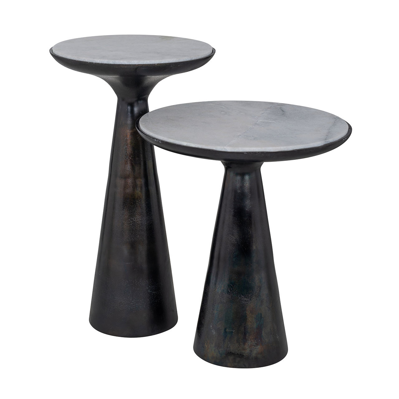Bijzettafel Ethan 38Ø zwart (Black)