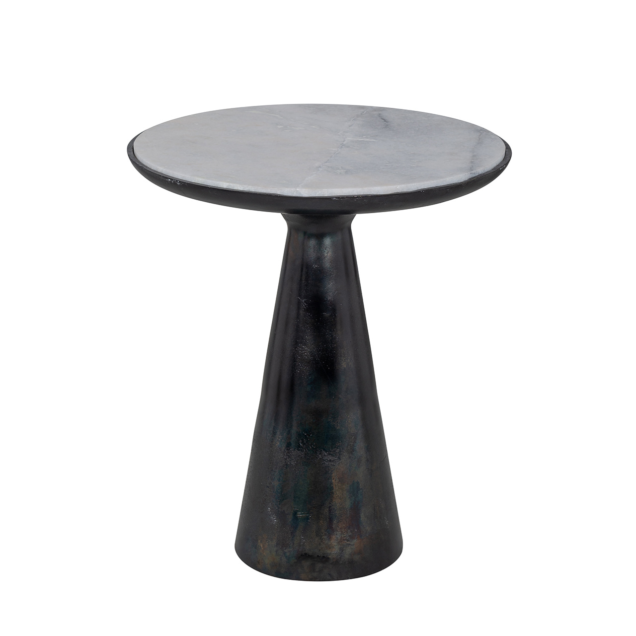 Bijzettafel Ethan 46Ø zwart (Black)