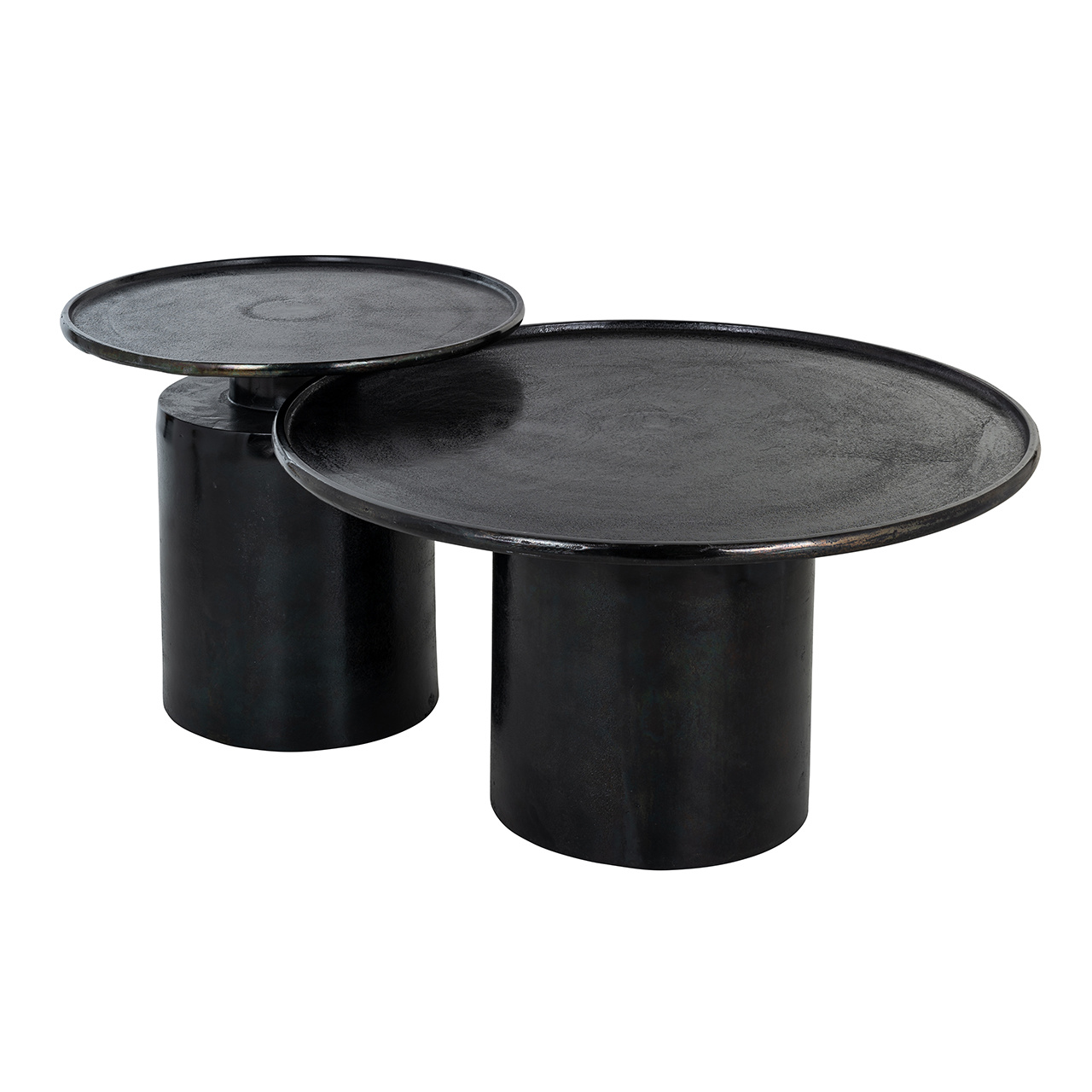 Bijzettafel Griffin 50Ø zwart (Black)