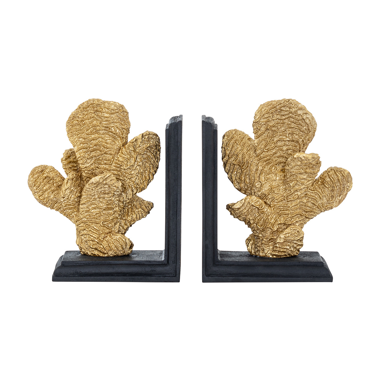 Boeken standaard Donei (Black/gold)