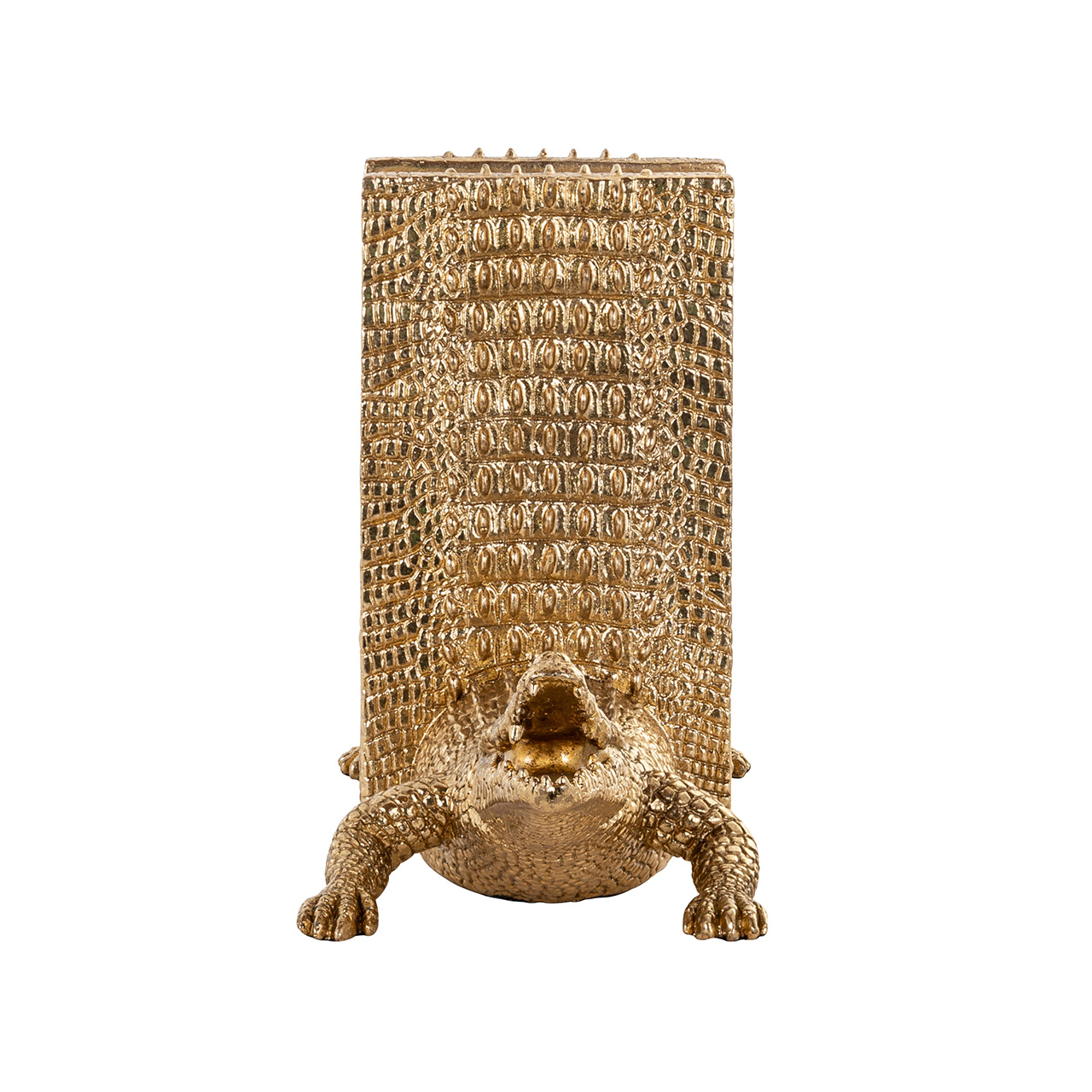 Boekenstandaard Krokodil (Gold)