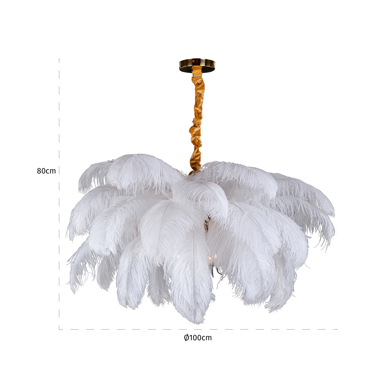 Hanglamp Anisha wit (White)