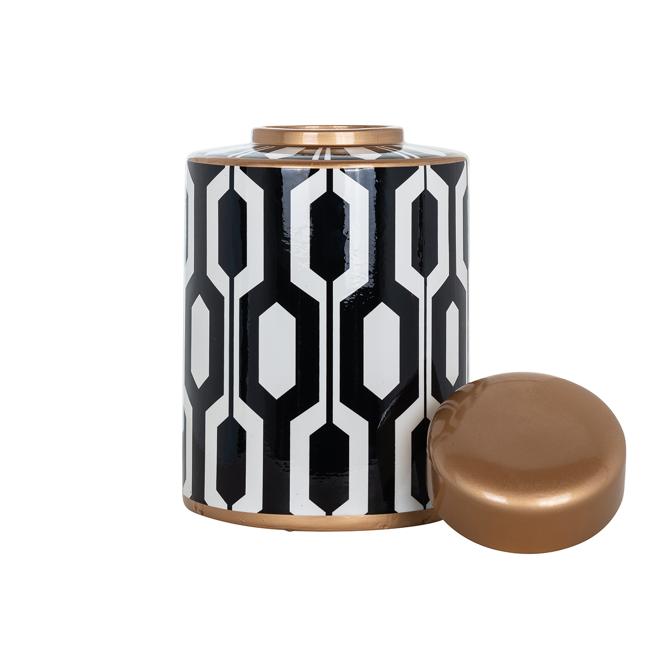 Pot Faylinn klein (Black/white)