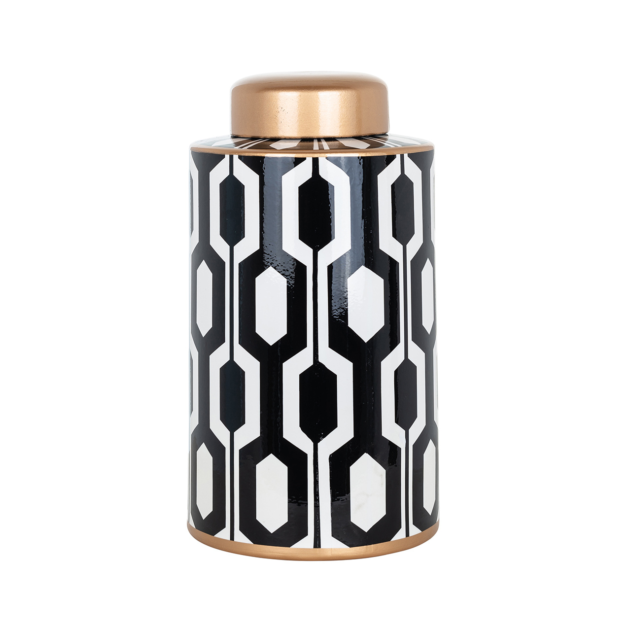 Pot Faylinn groot (Black/white)