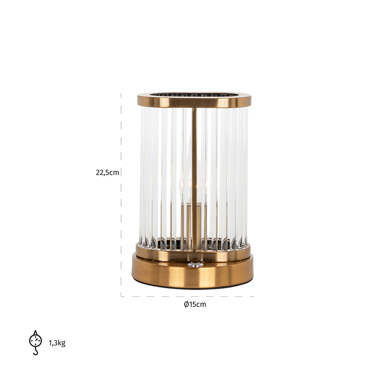 Tafellamp Jazzlyn (Gold)