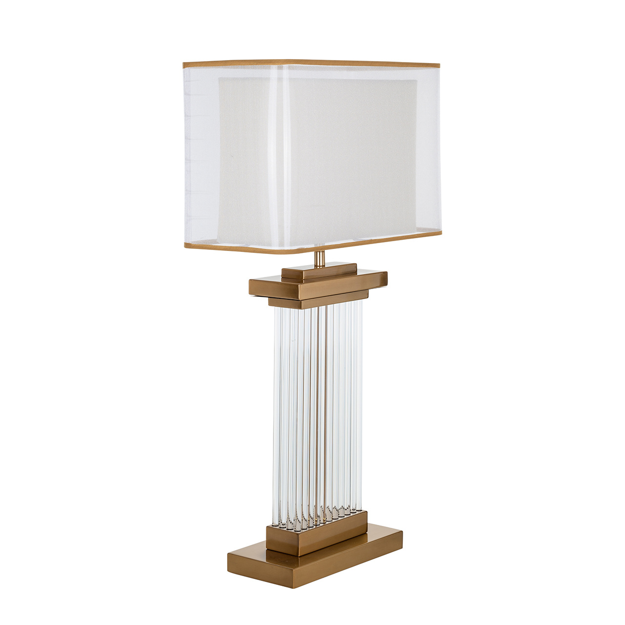 Tafellamp Rosalique inclusief lampenkap (Gold)