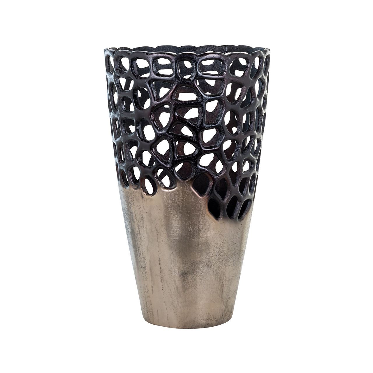 Vaas Flore groot (Gold)