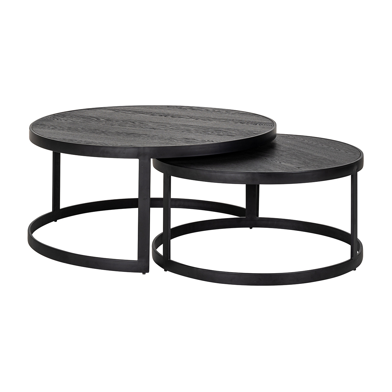 Salontafel Baccarat set van 2 (Dark coffee)