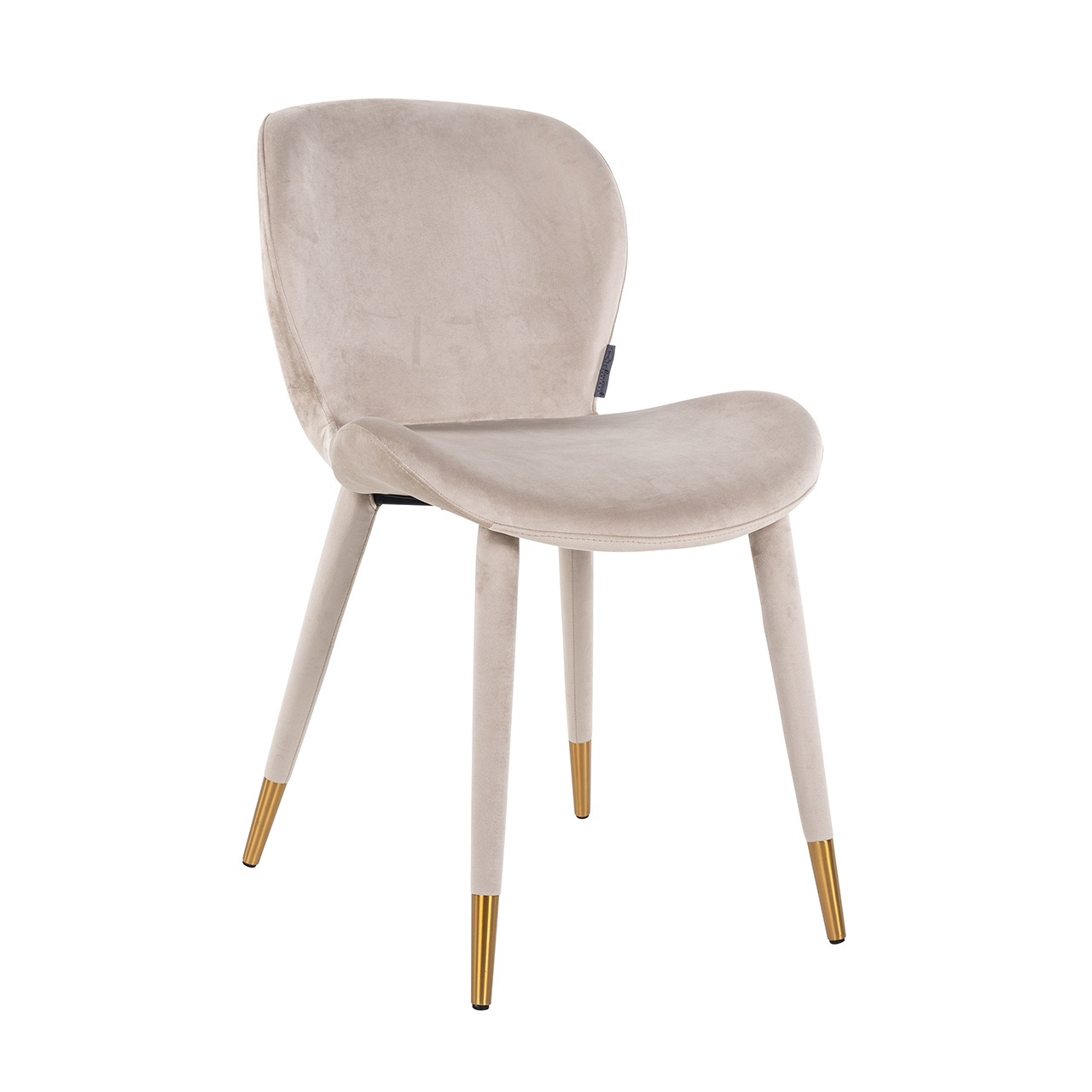Stoel Sara khaki velvet fire retardant (FR-Quartz 903 Khaki)