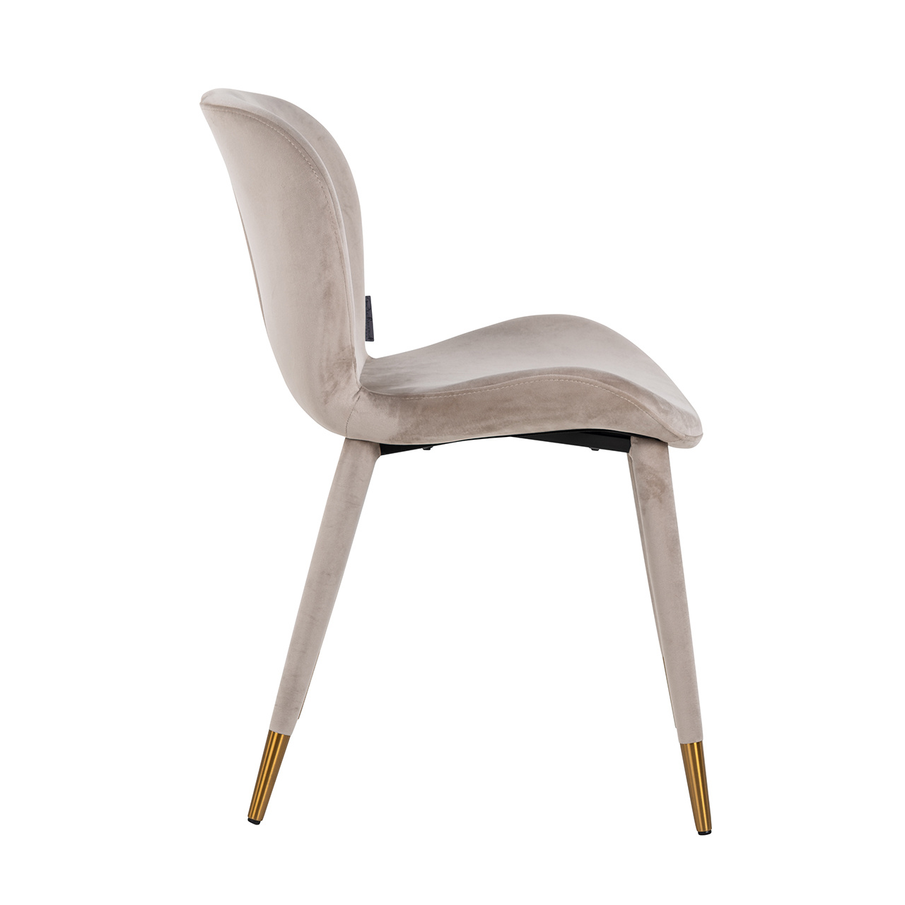 Stoel Sara khaki velvet fire retardant (FR-Quartz 903 Khaki)