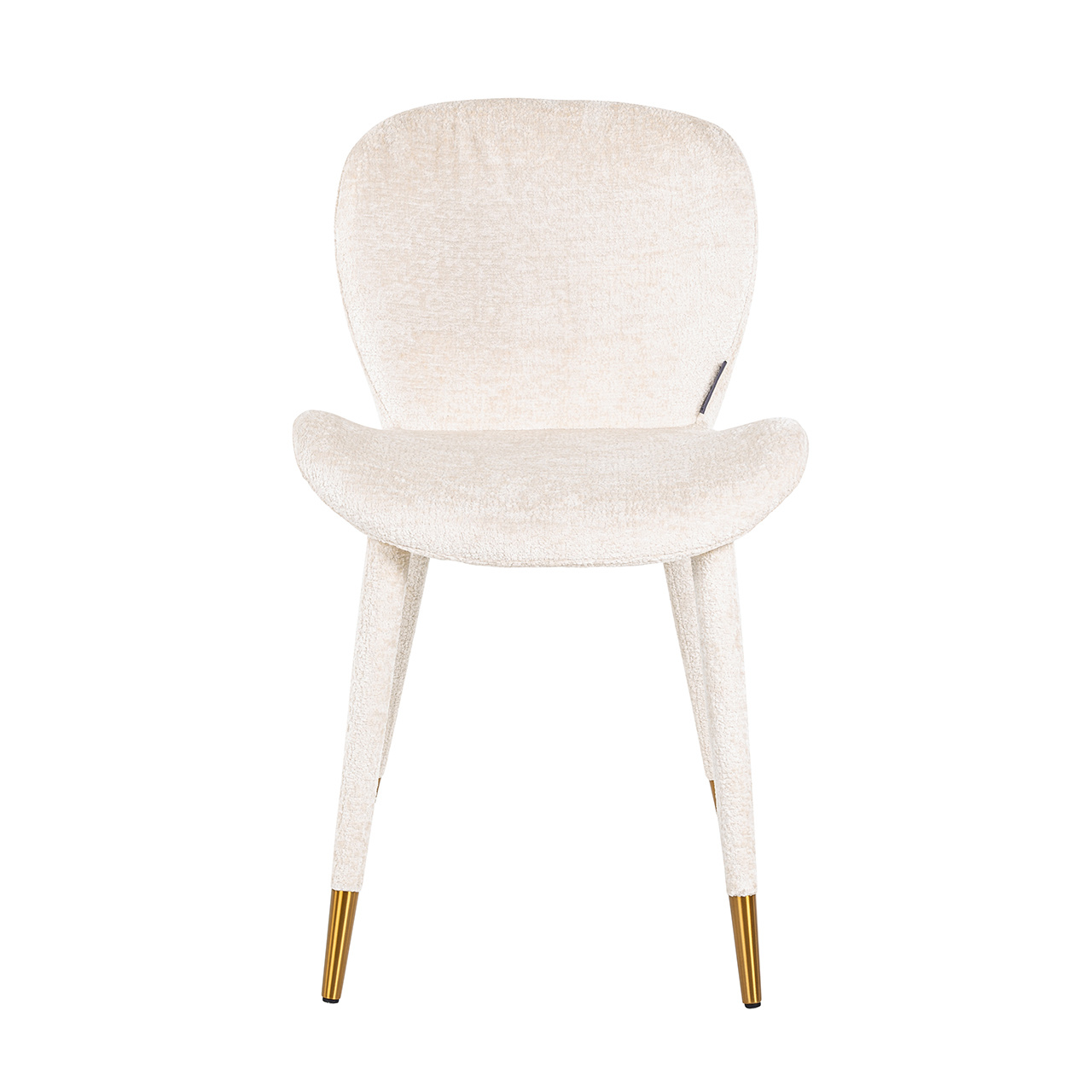 Stoel Sara white chenille fire retardant (FR-Bergen 900 white chenille)