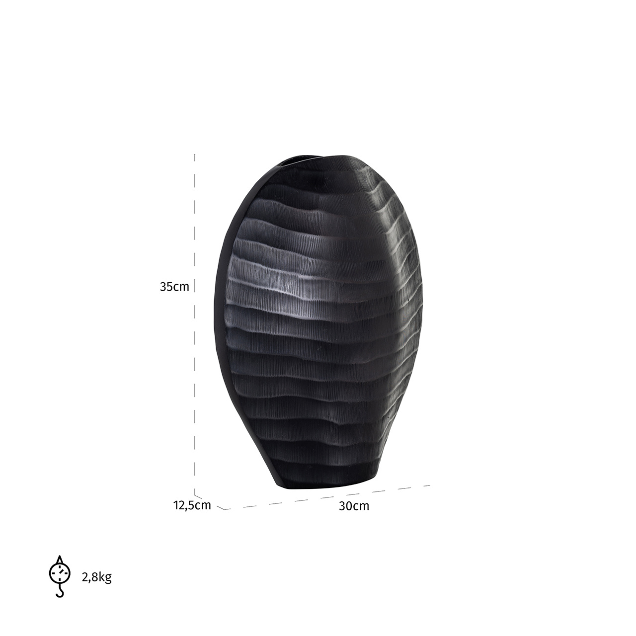 Vaas Gina bruin (Black)