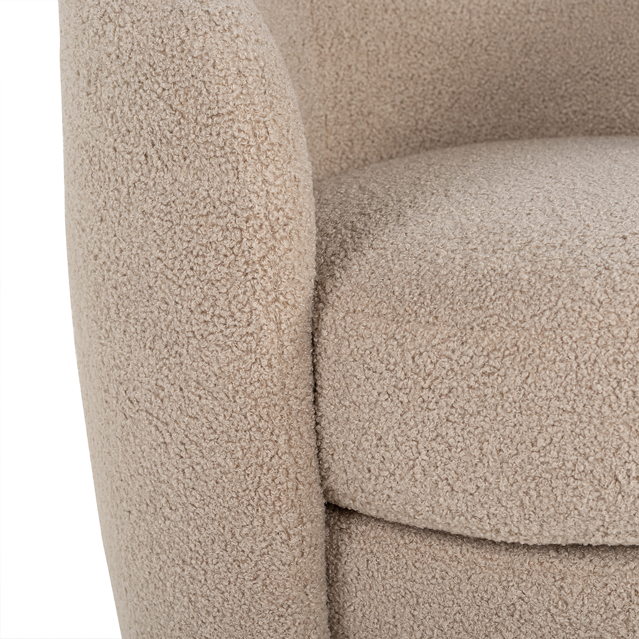 Fauteuil Fenna sand furry (Himalaya 902 sand furry)