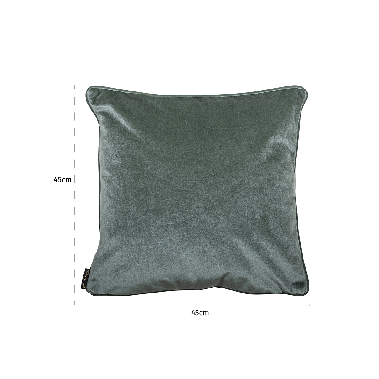 Kussen Joleyn jade velvet 45x45 (Genova 504 Jade)