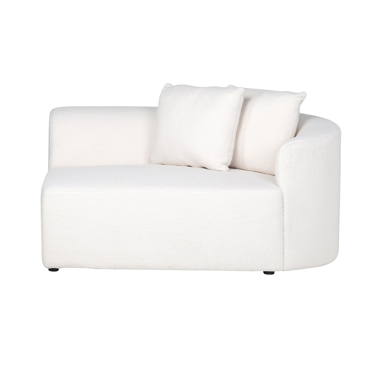 Bank Grayson arm rechts white furry (Himalaya 900 white furry)