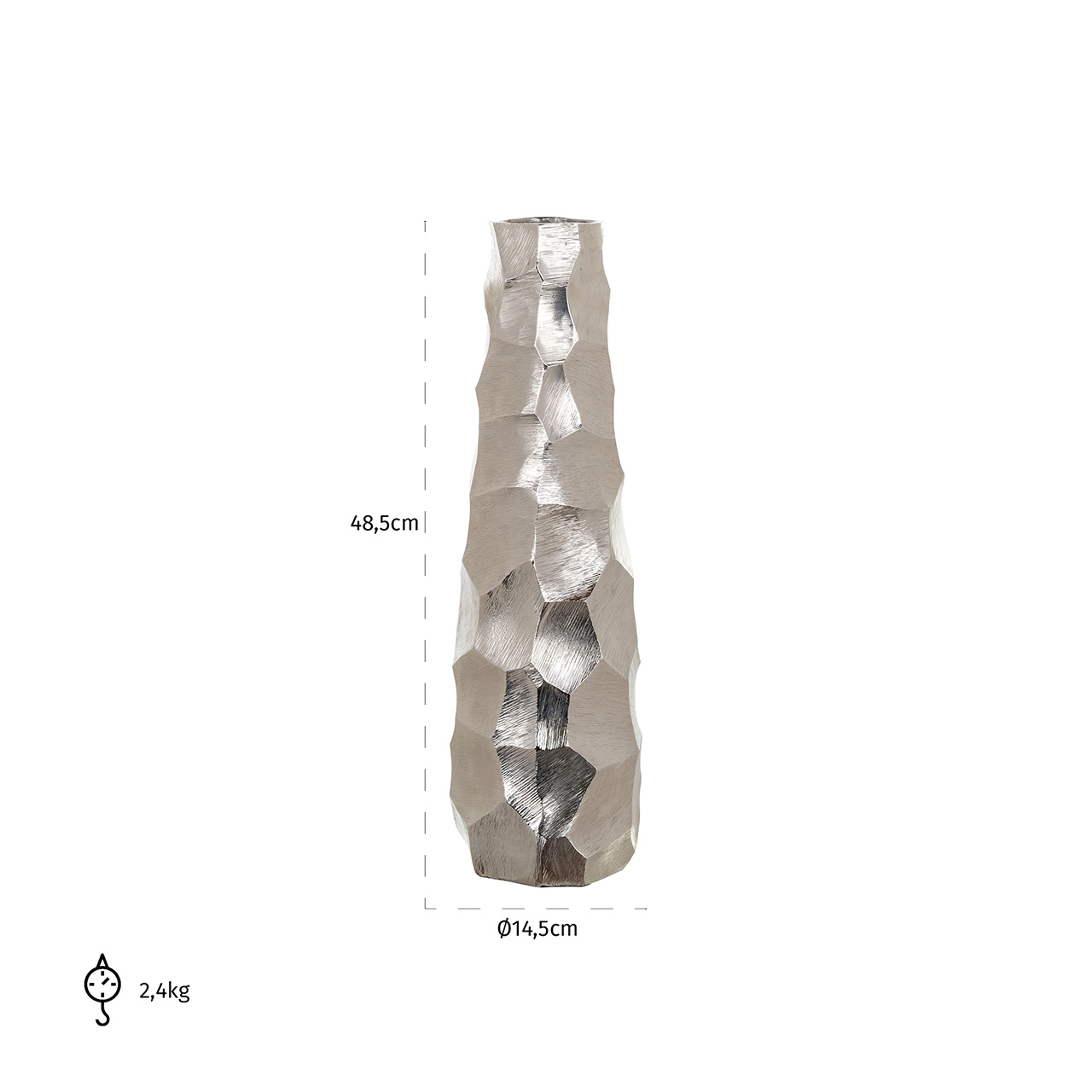 Vaas Callisto klein (Silver Finish)