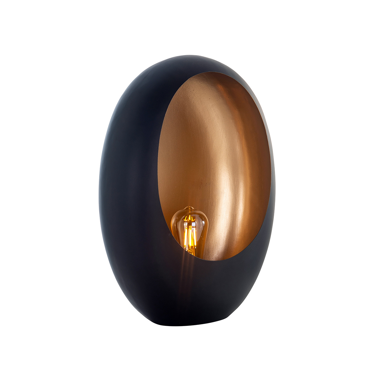 Tafellamp Lina groot (Black/gold)