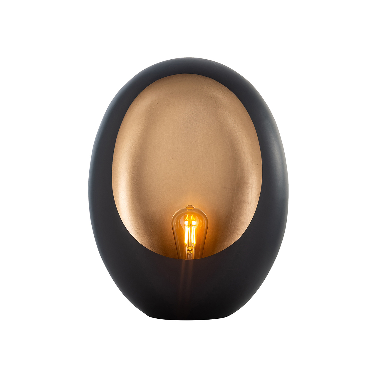 Tafellamp Lina groot (Black/gold)