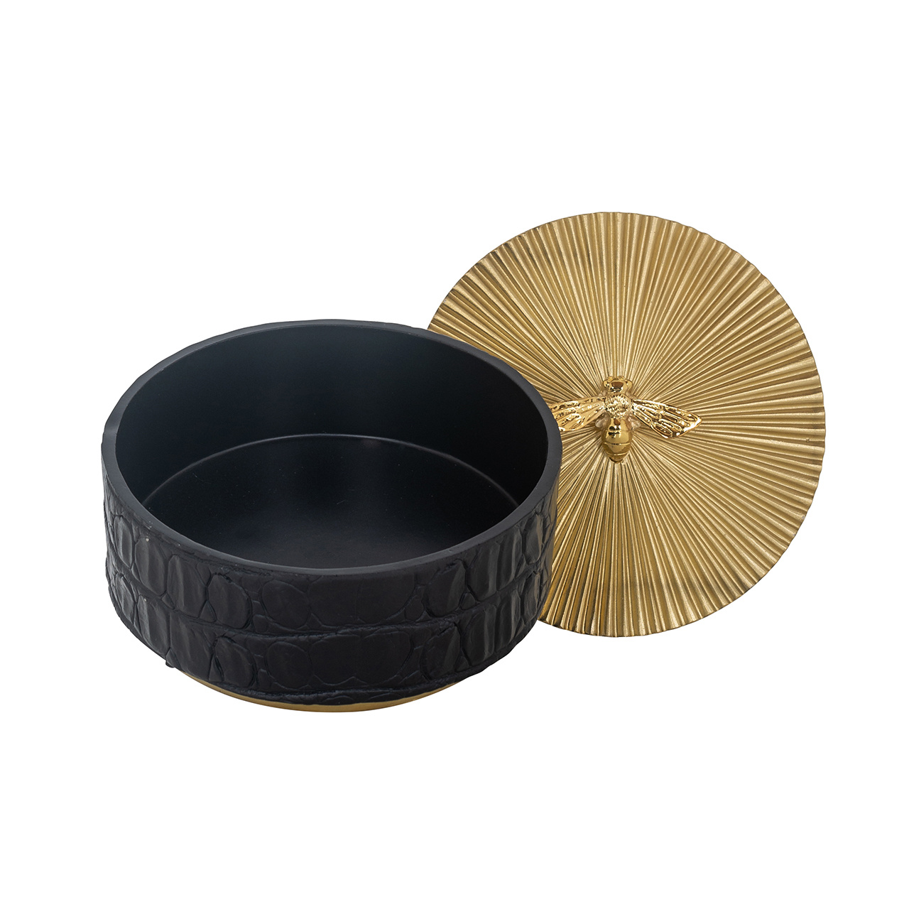 Opberg box Beez zwart groot (Black)