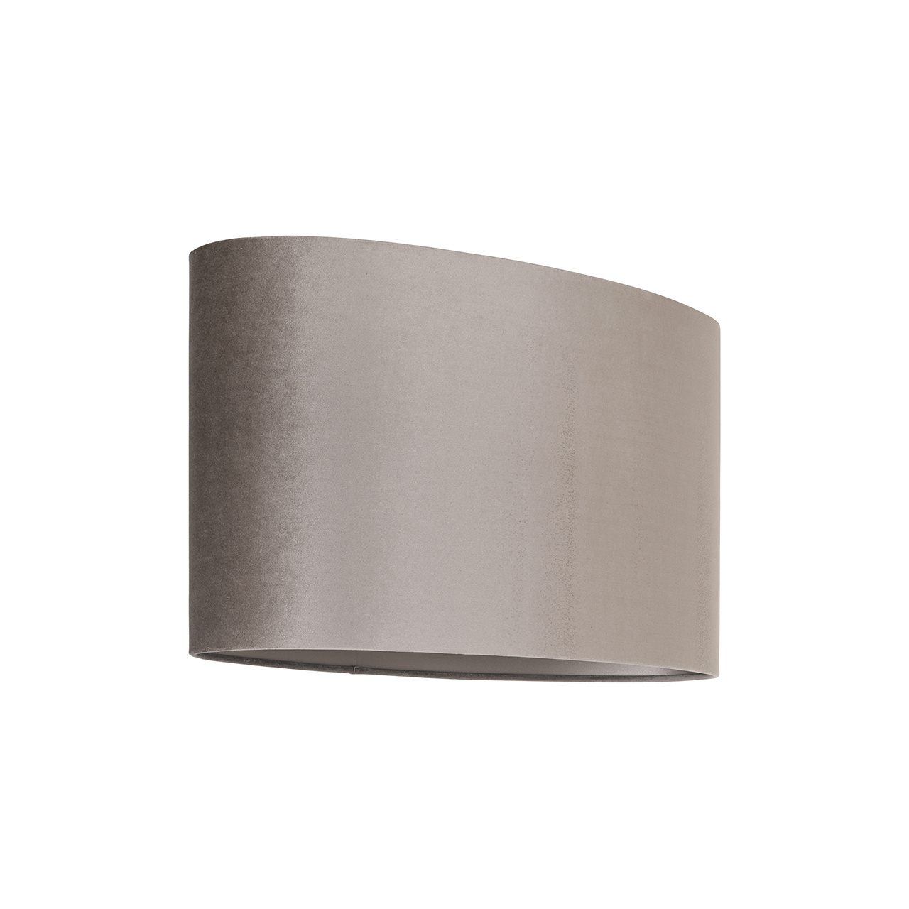 Lampenkap Khaky ovaal (Italian Velvet - 0558 Khaki)