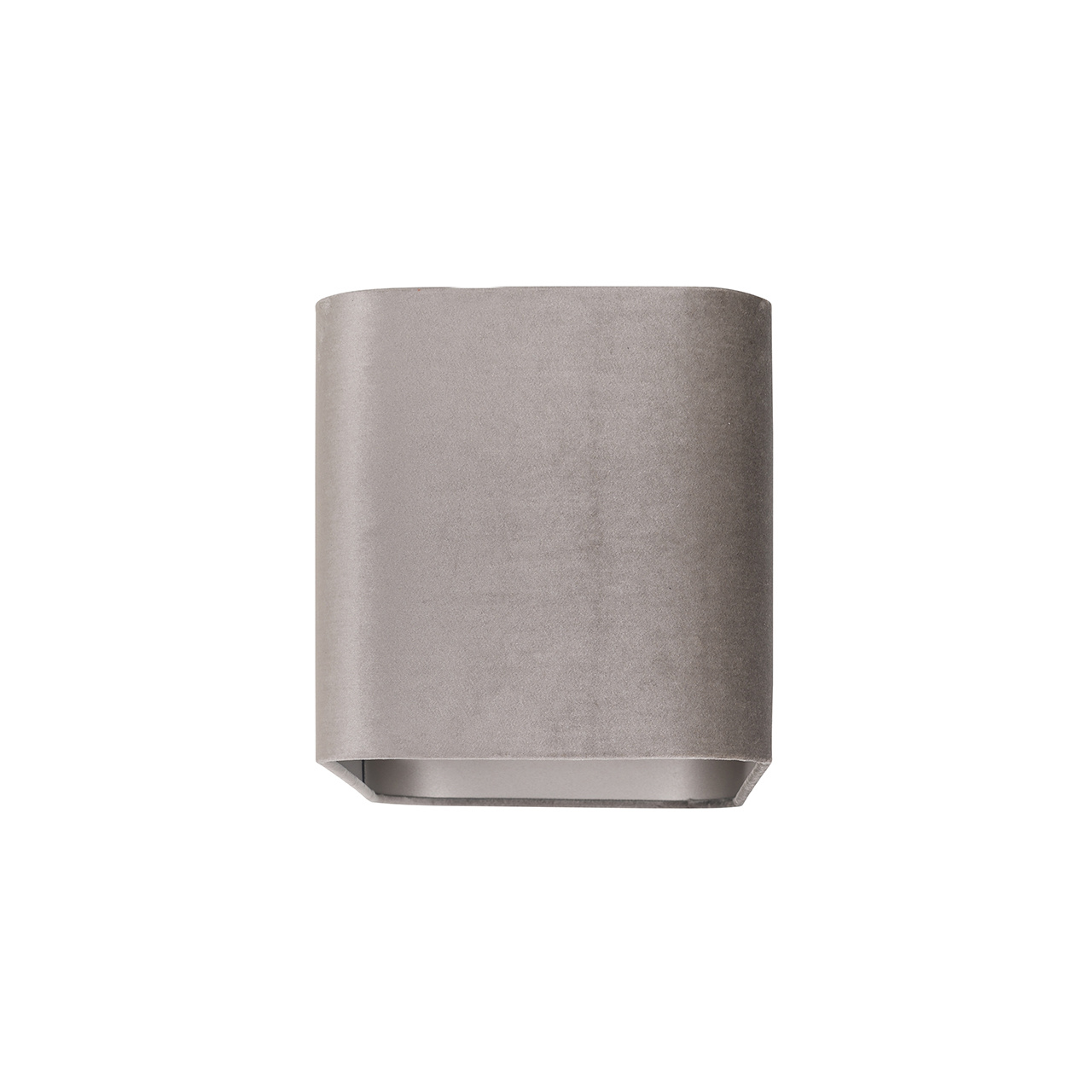 Lampenkap Khaky rechthoek (Italian Velvet - 0558 Khaki)
