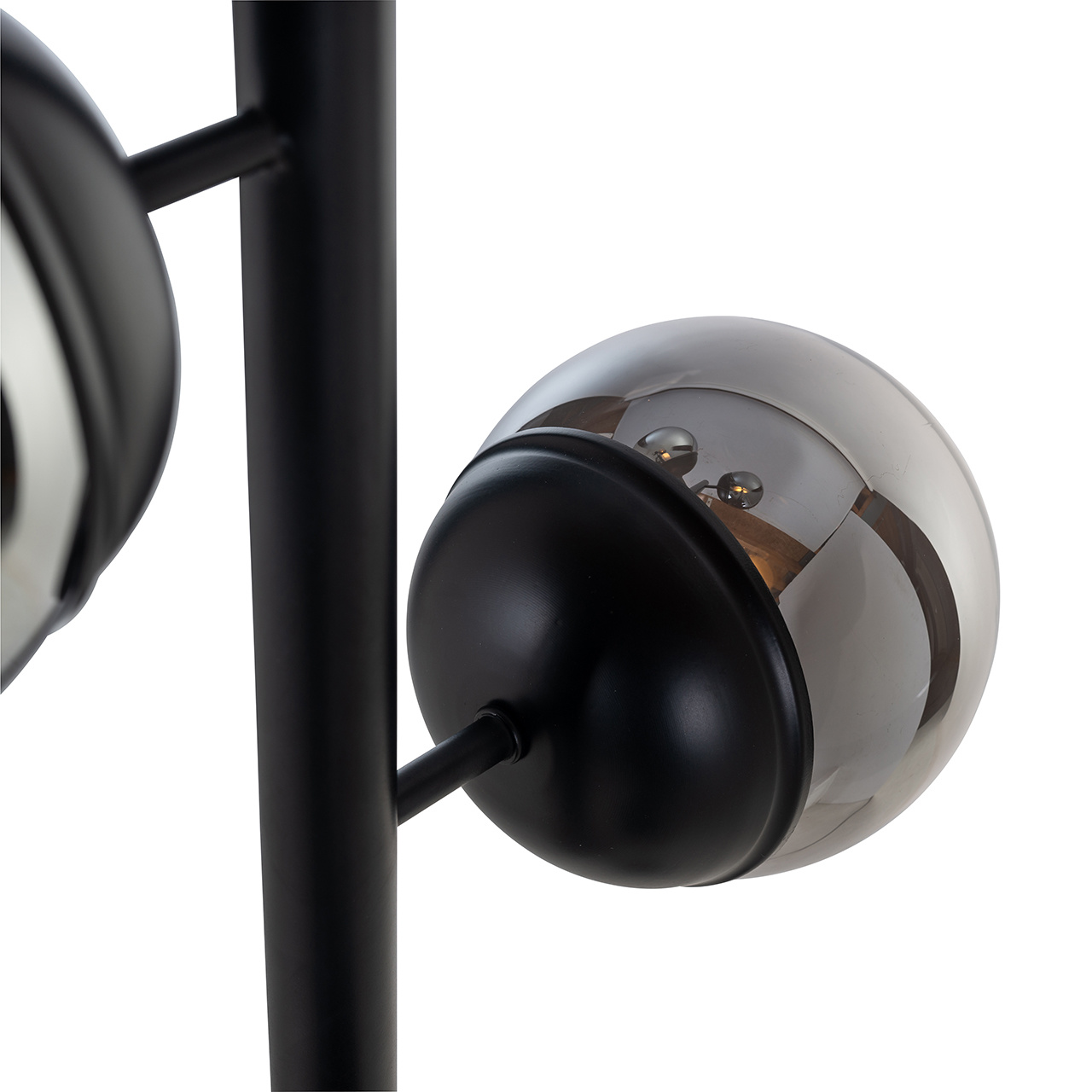 Vloerlamp Zola smoked (Black)