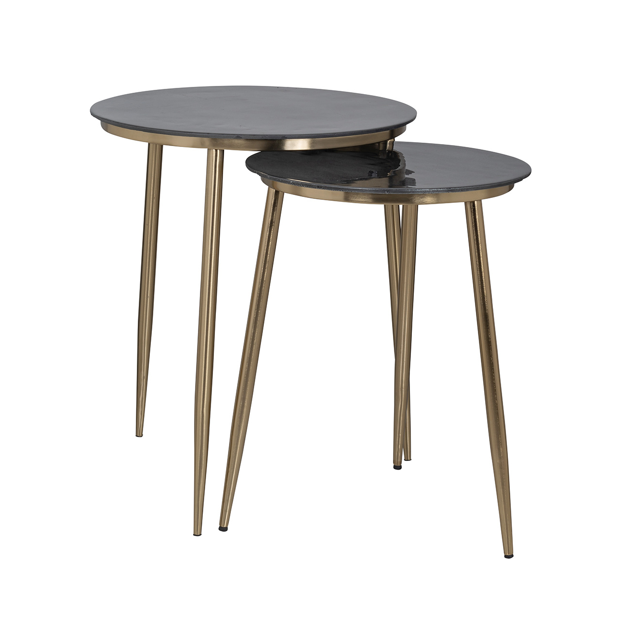 End table Finley set of 2 (Gold)