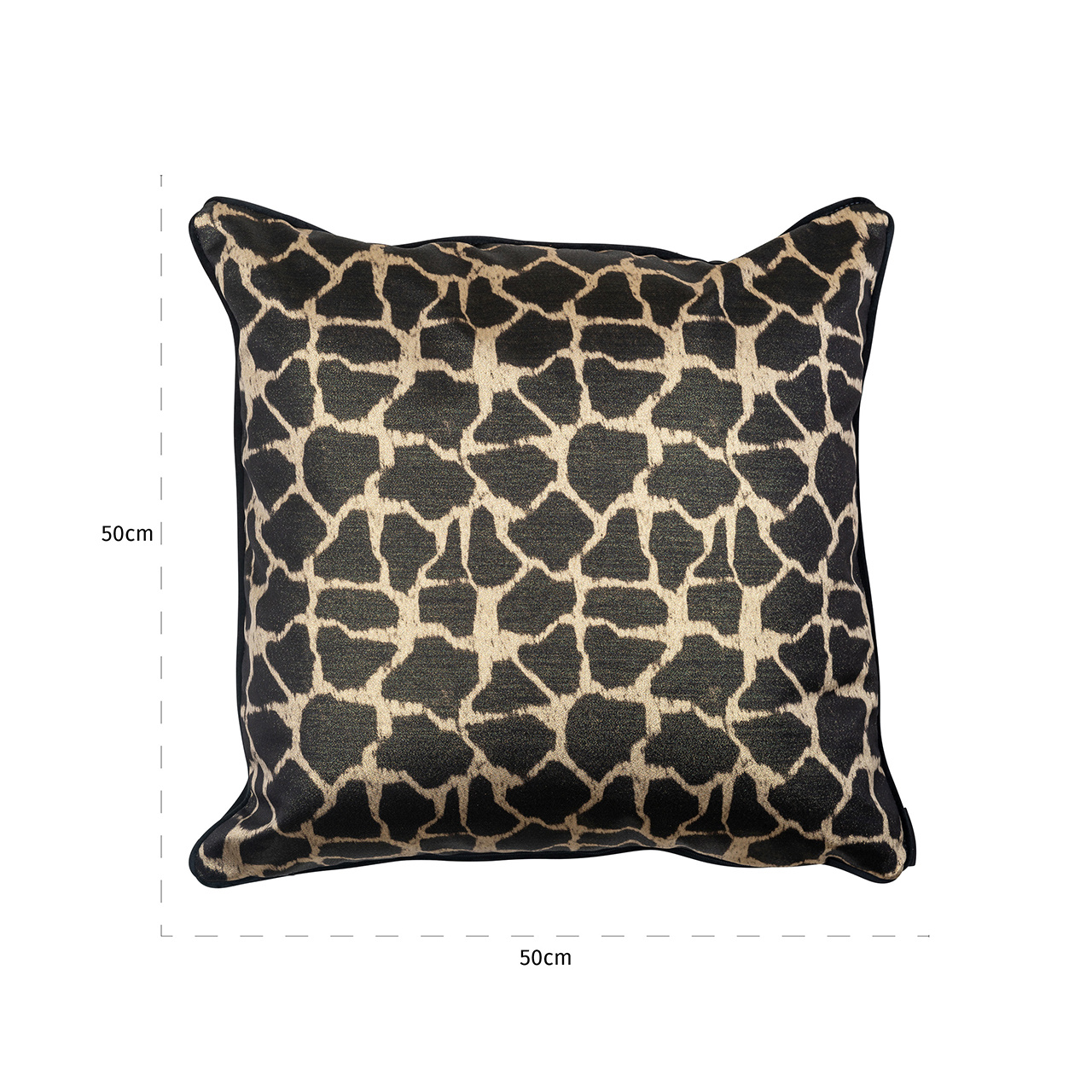 Pillow Jate 50x50 (Donna-21175-Giraf 8019 Chocolat)