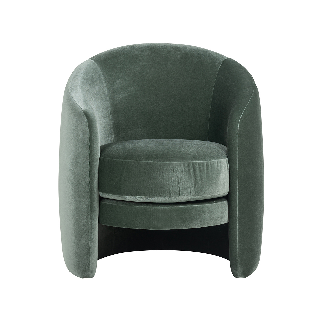 Fauteuil Fenna jade velvet (Genova 504 Jade)