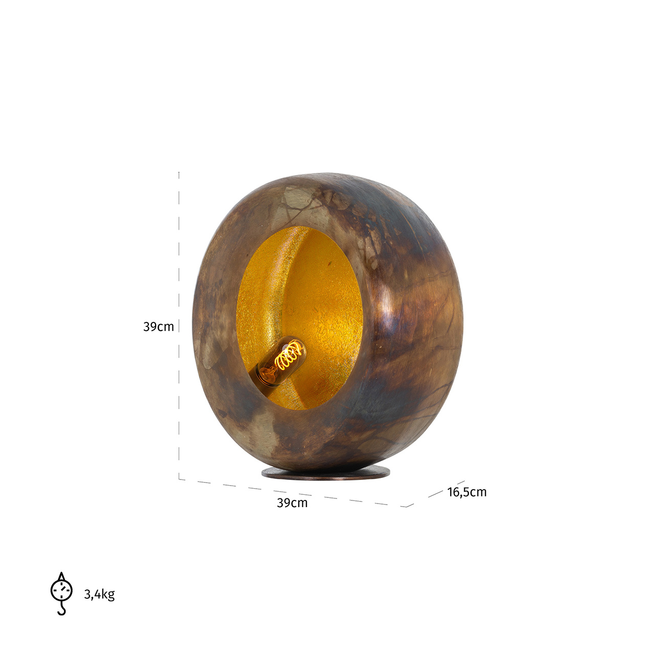 Table lamp Lieke (Gold)