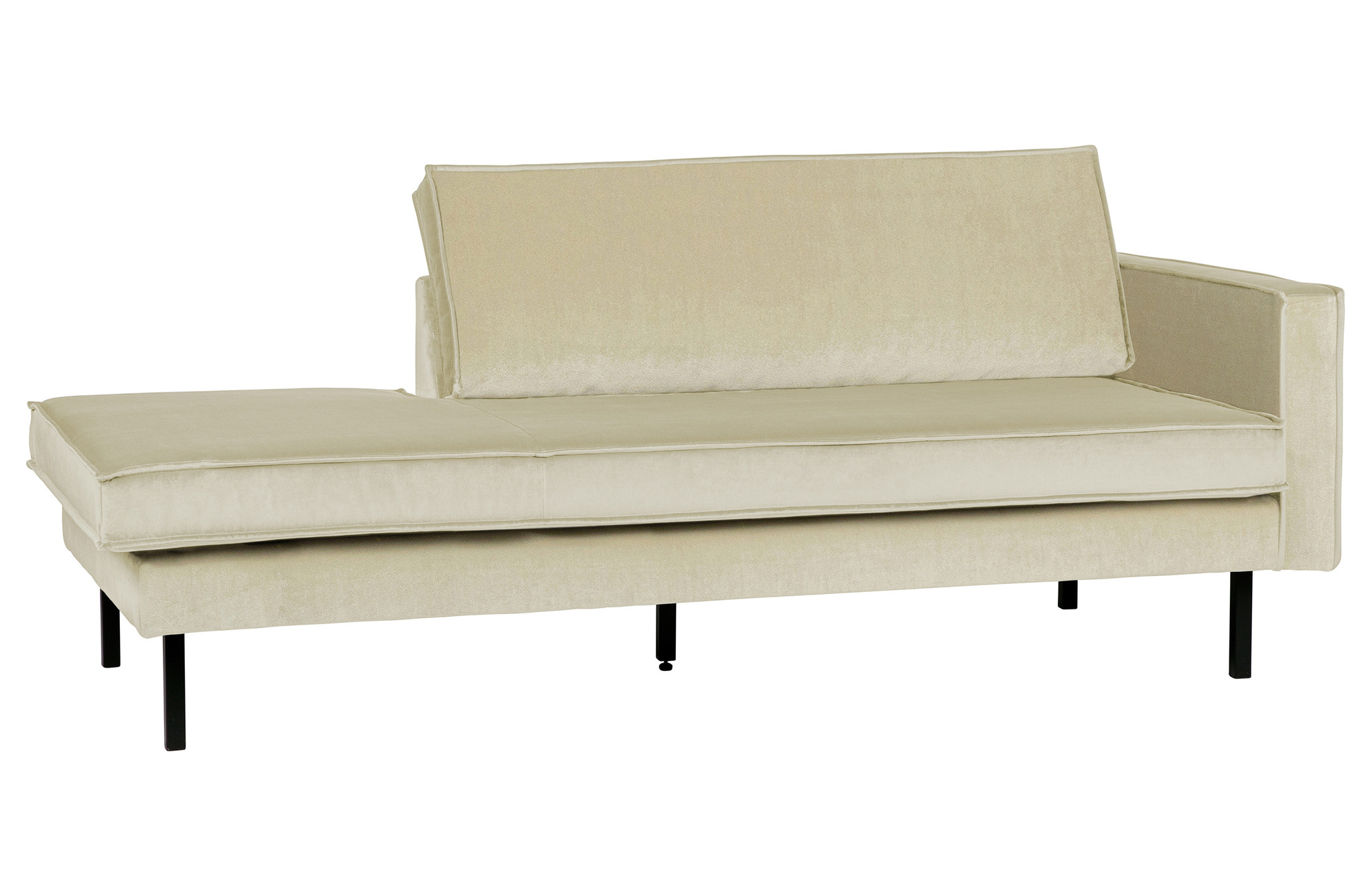 Rodeo Daybed Right Velvet Pistache