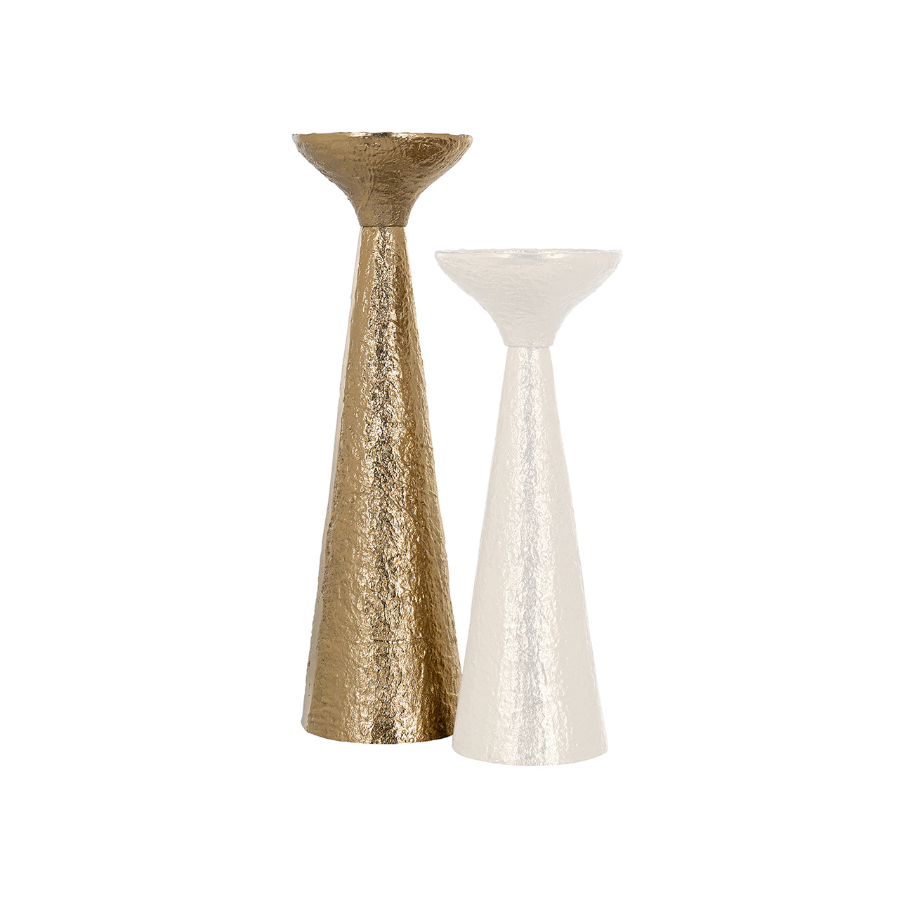 Kandelaar Feliz groot (Brushed Gold)