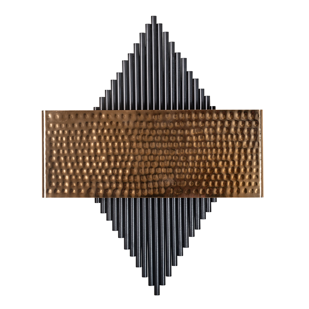 Wandlamp Loua (Black/gold)