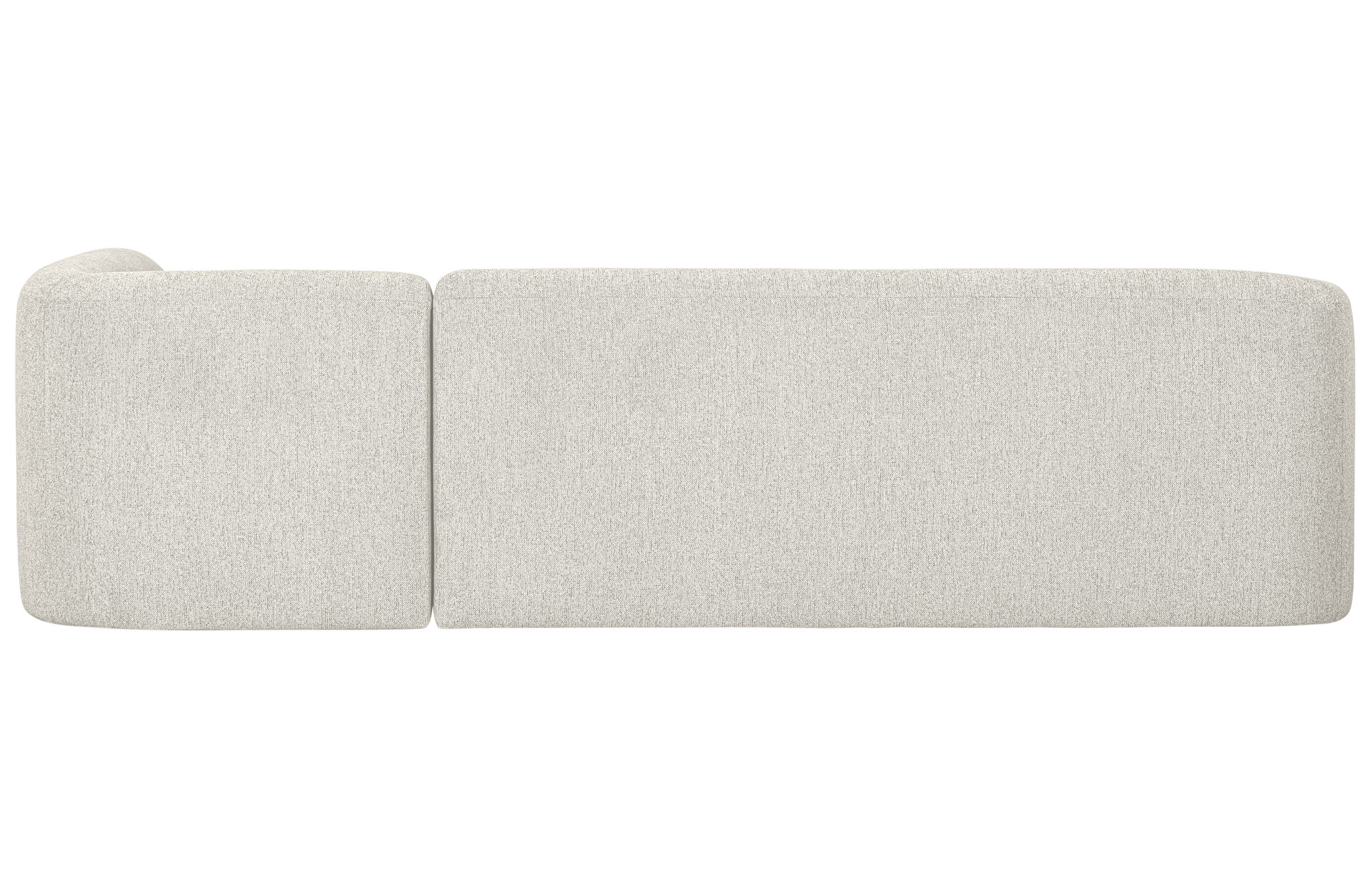 Sloping Hoekbank Rechts Pearl Melange