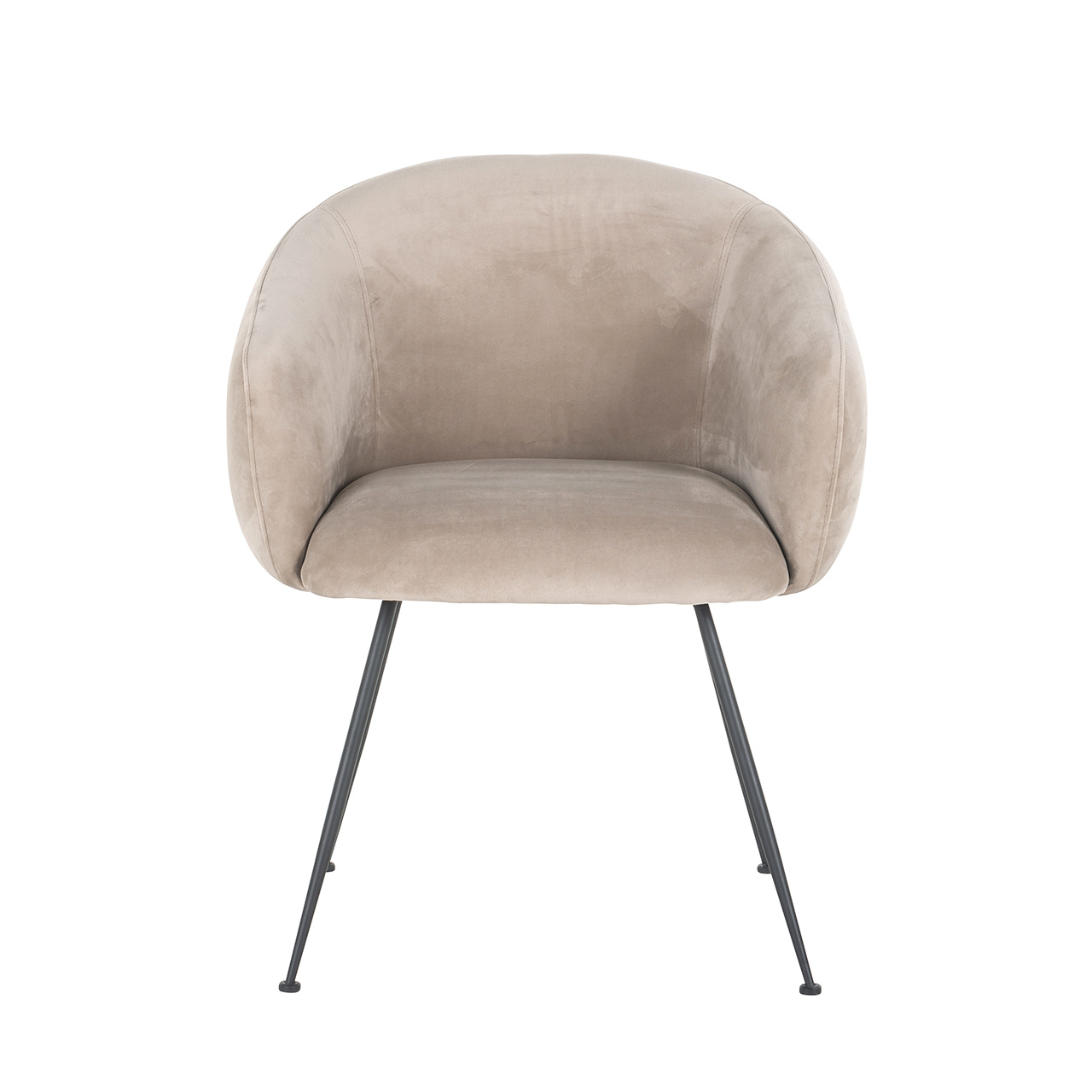 Chair Avani khaki velvet (Quartz Khaki 903)