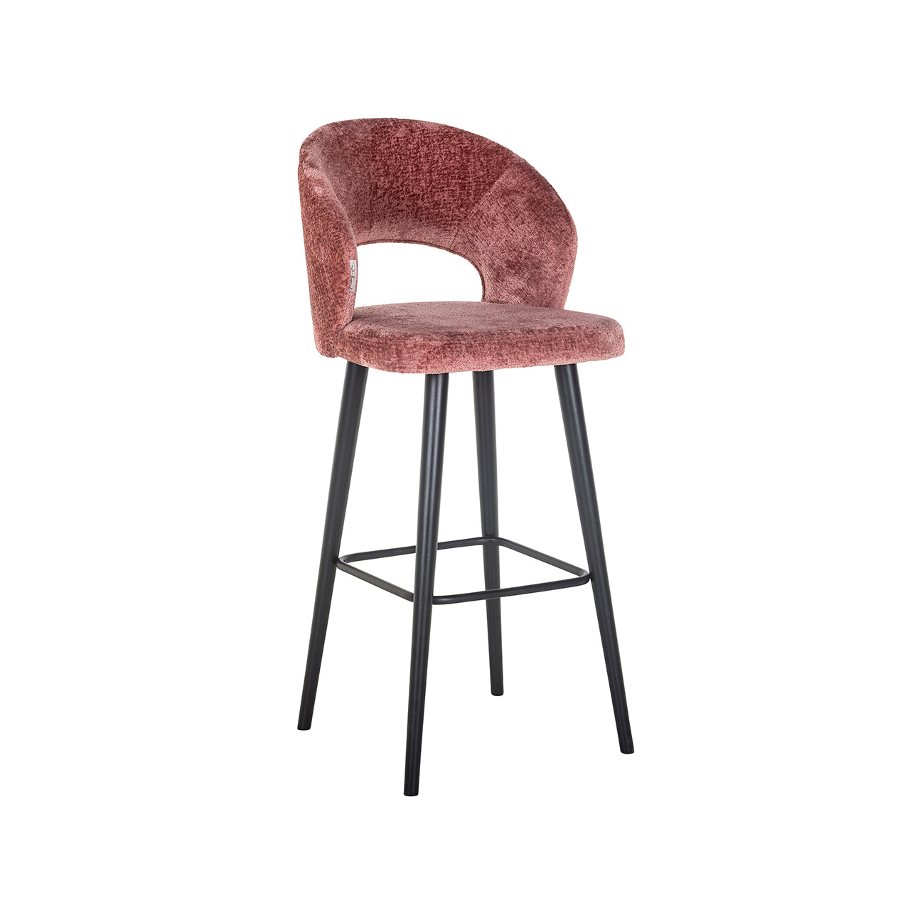 Barstoel Savoy rose chenille (Bergen 705 rose chenille)
