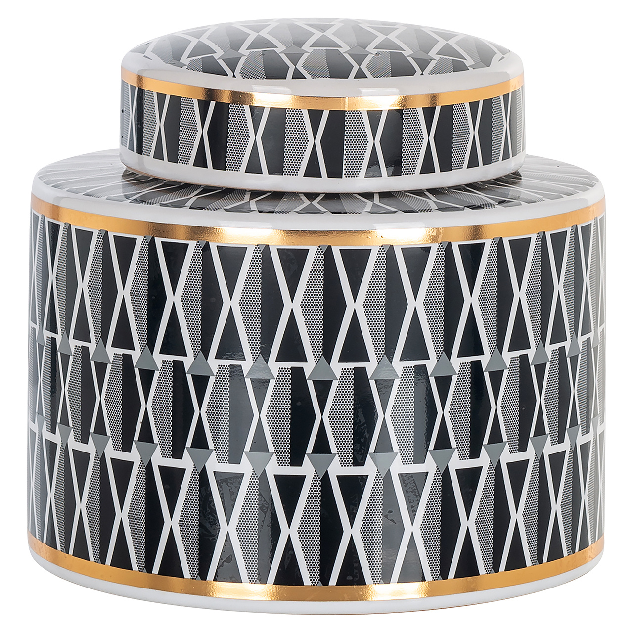Pot Elin klein (Black/white)