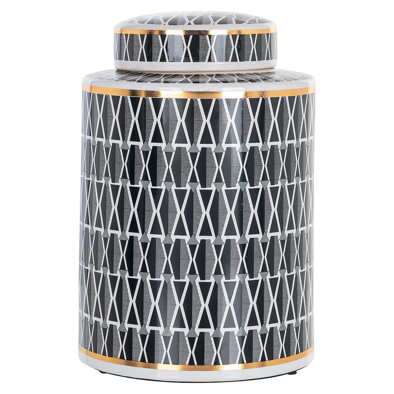 pot Elin groot (Black/white)