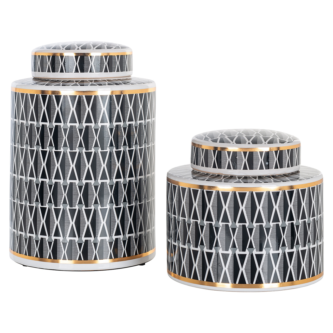 pot Elin groot (Black/white)