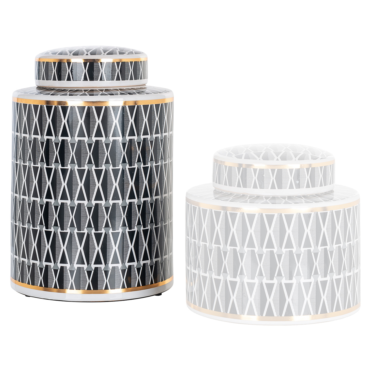 pot Elin groot (Black/white)