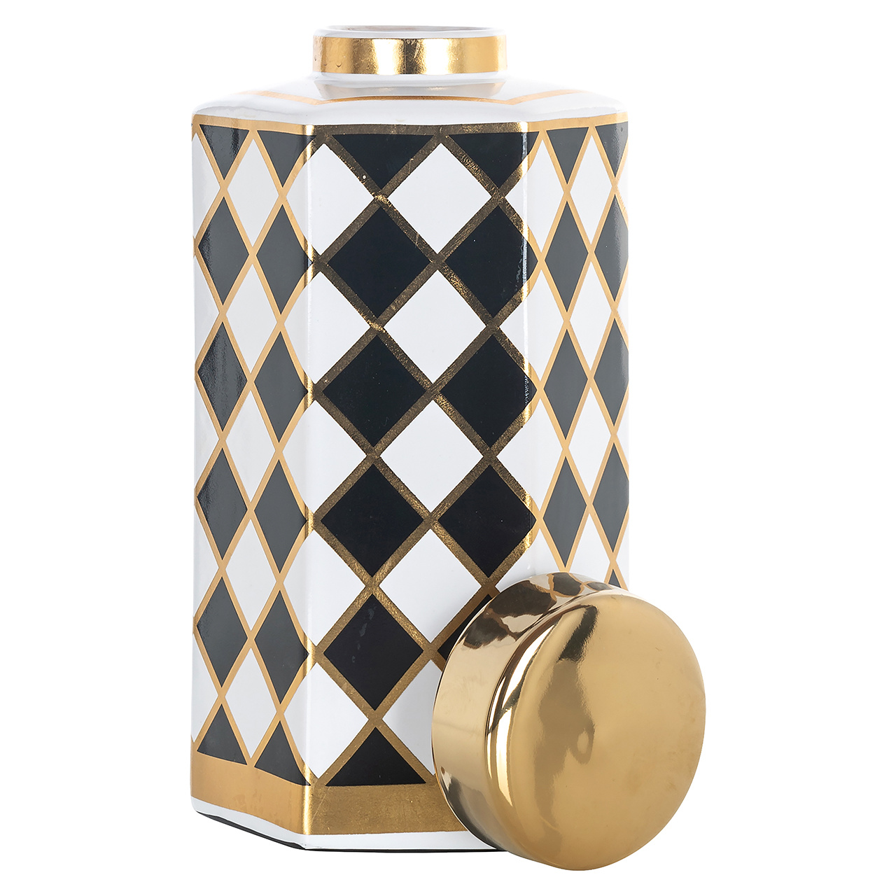 pot Pip groot (Black/white)